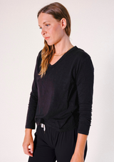 Toni PJ Shirt - Black