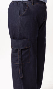 Denim Cargo Pant