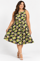 Wine Vintage Dress