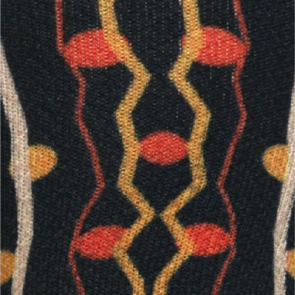 Crazy Compression Zigzag Dots - (Standard & Extra Wide) - handcrafted accessory