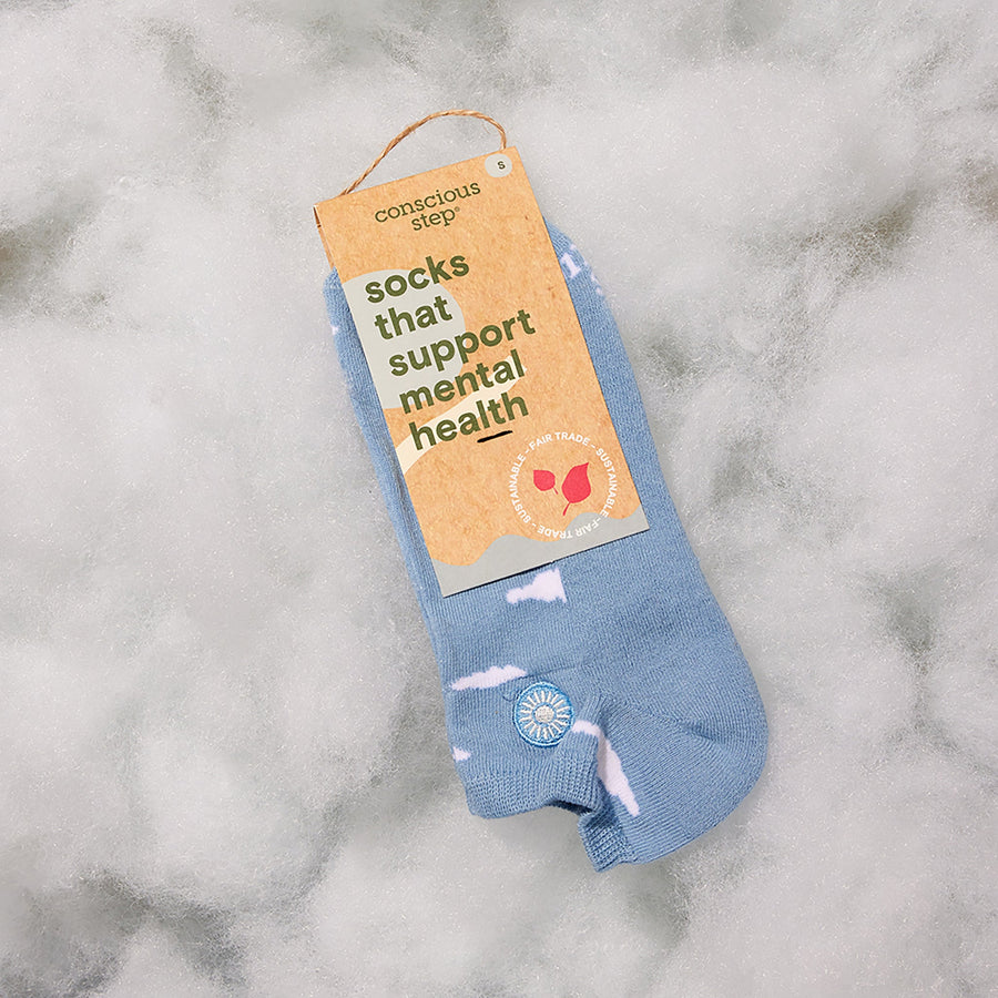 Conscious Step Socks that Support Mental Health - handcrafted socks