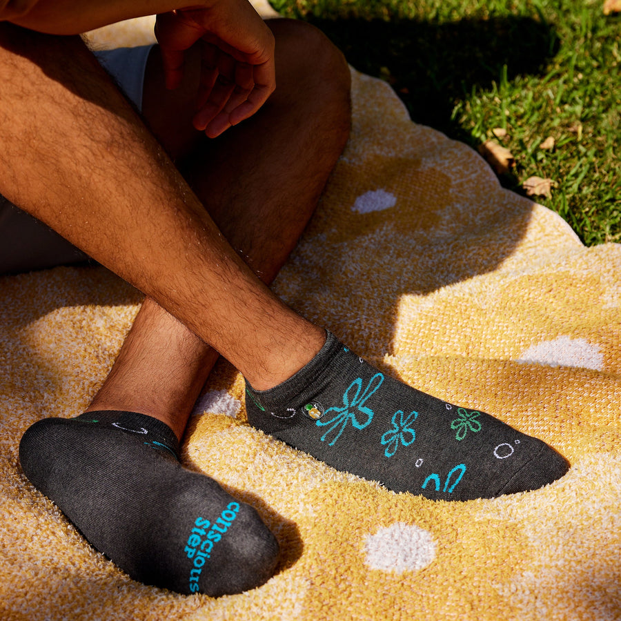 Conscious Step Spongebob Socks that Protect Oceans - handcrafted socks