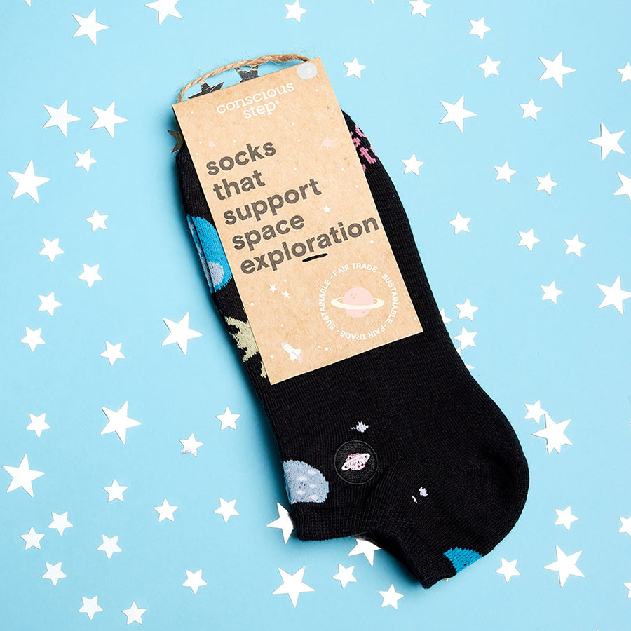 Conscious Step Socks that Support Space Exploration - handcrafted socks