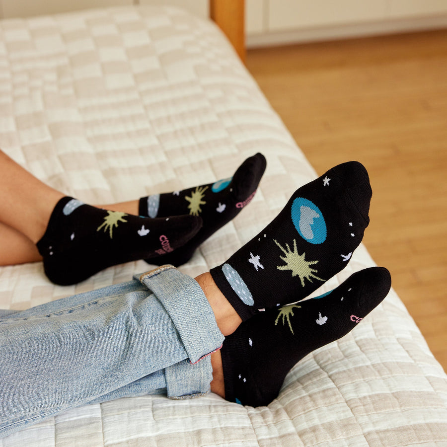 Conscious Step Socks that Support Space Exploration - handcrafted socks