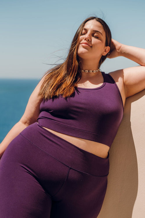Reprise Activewear Aspen Bra - plus size garment, product view