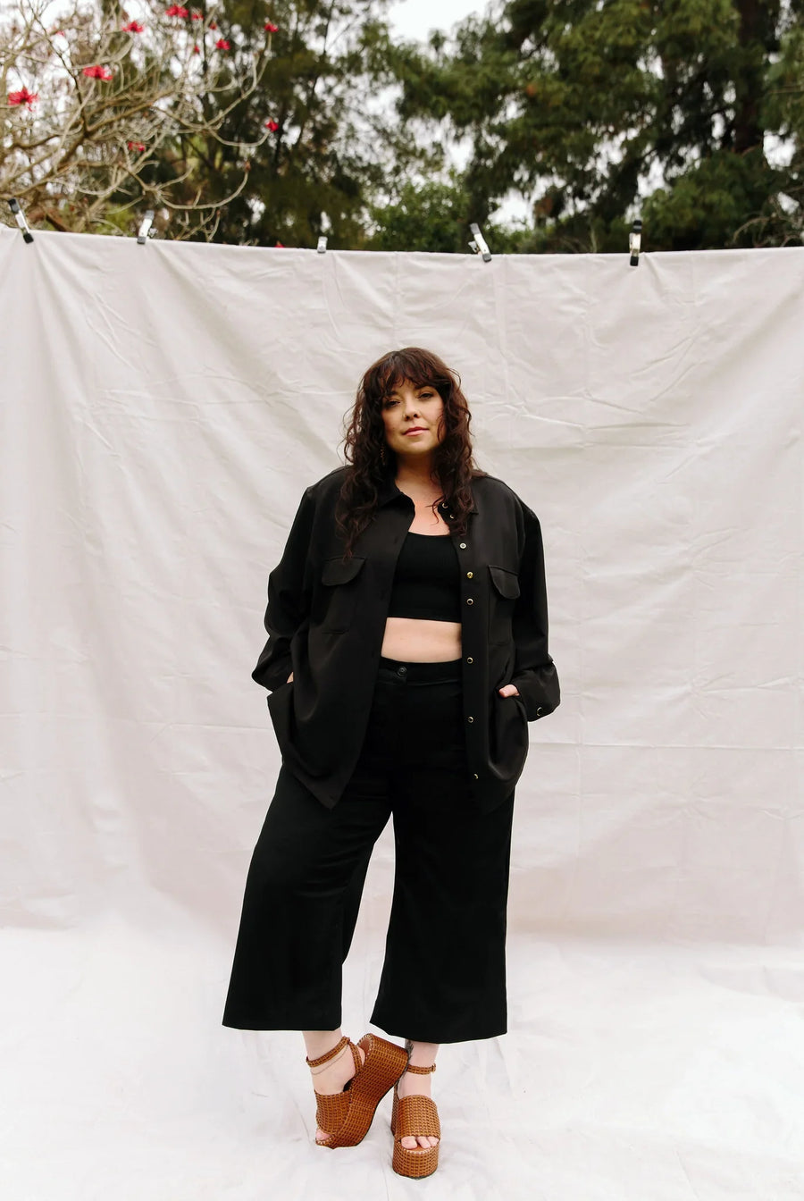 The Payton Shirt Jacket - Classic Black