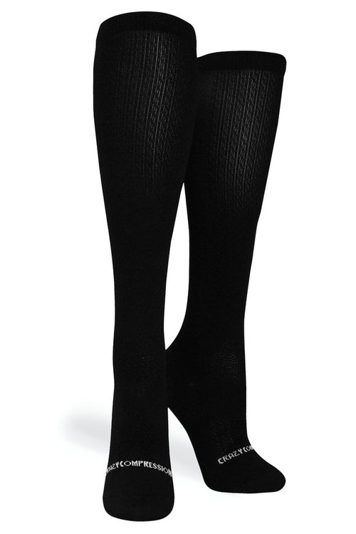 Crazy Compression Black (Standard & Extra Wide) - handcrafted accessory
