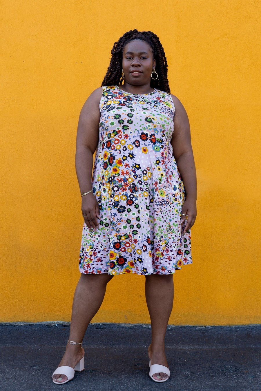 Tamara Malas Cara Dress - plus size dress, front view