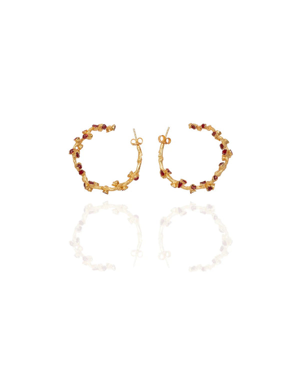 YUGEN Pod Hoop Earrings