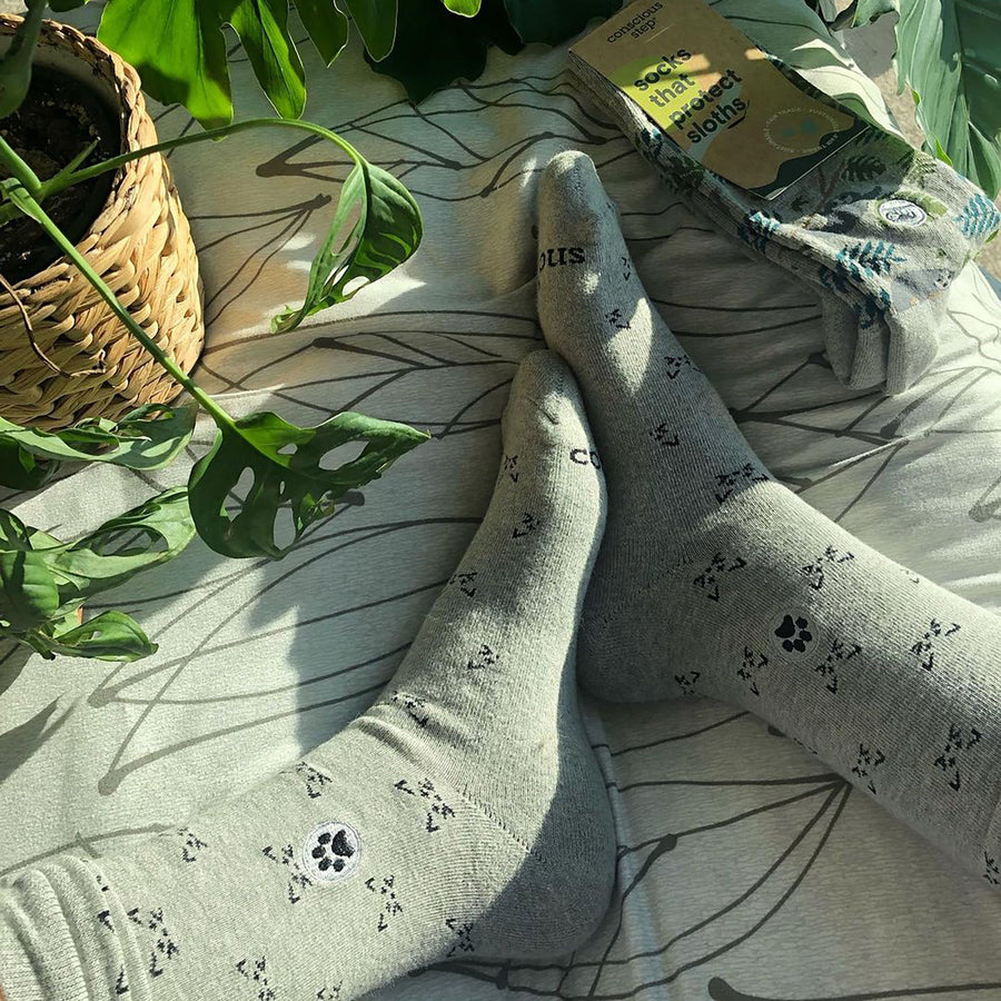 Conscious Step Socks that Save Cats - handcrafted socks