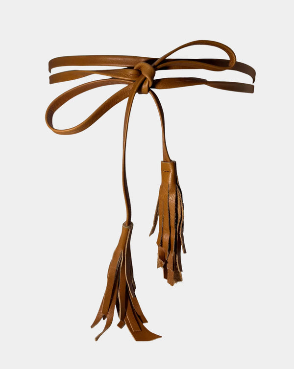 Ada Belts Ember Belt in Toffee - handcrafted leather belt