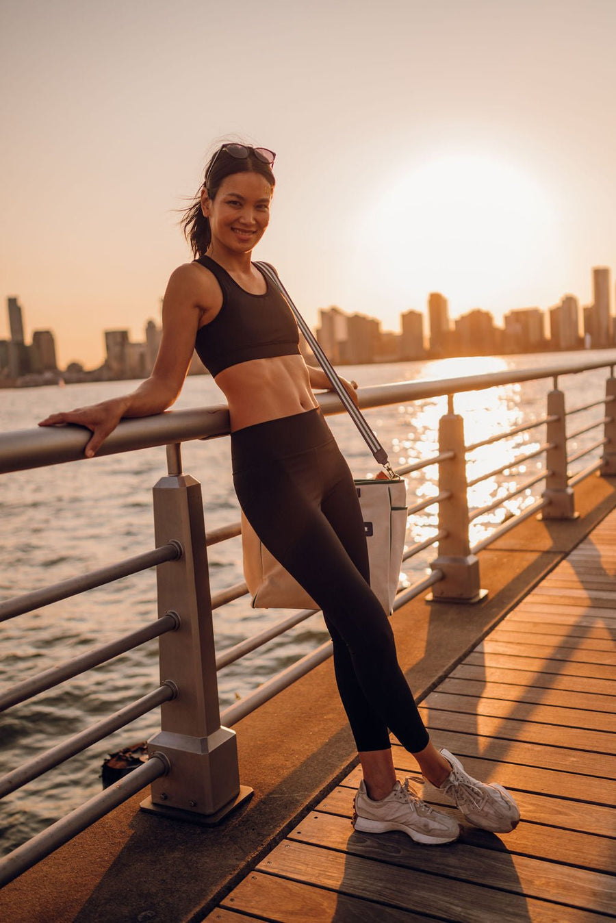 Reprise Activewear Fusion Leggings - plus size garment, product view
