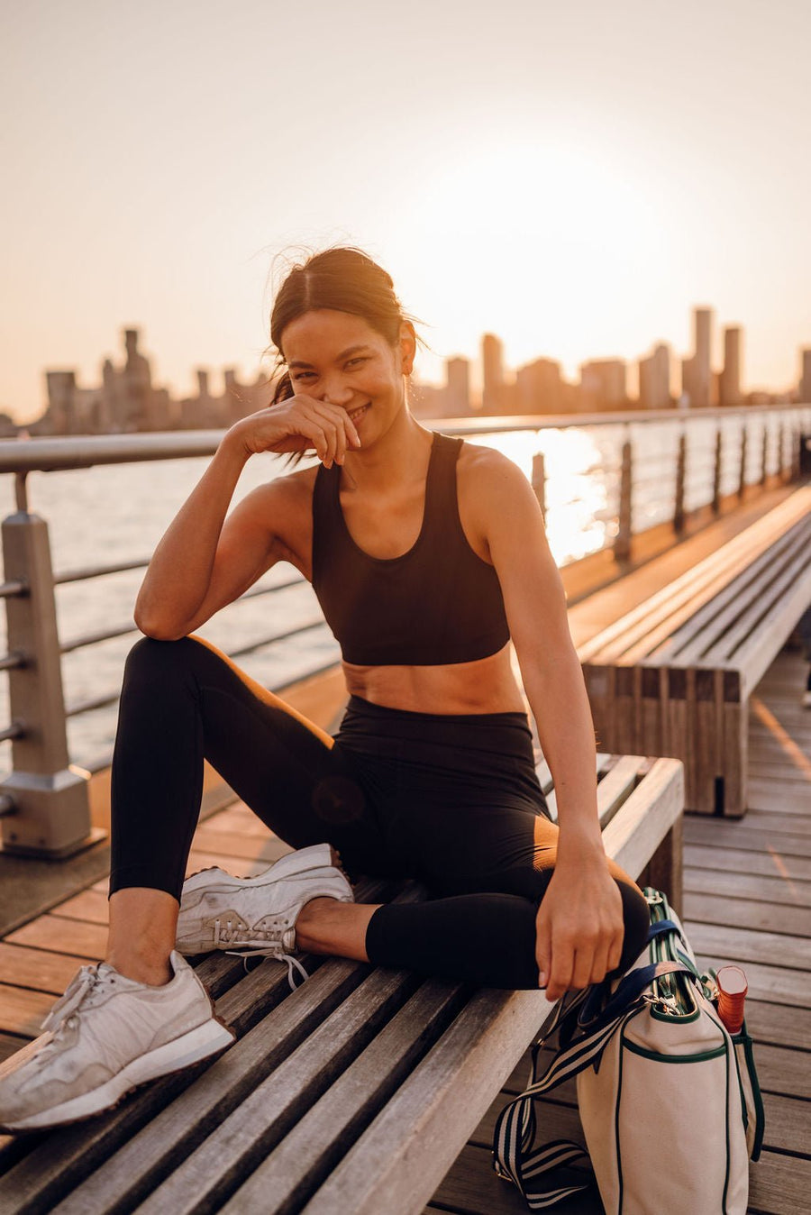 Reprise Activewear Fusion Leggings (Pockets) - plus size garment, product view