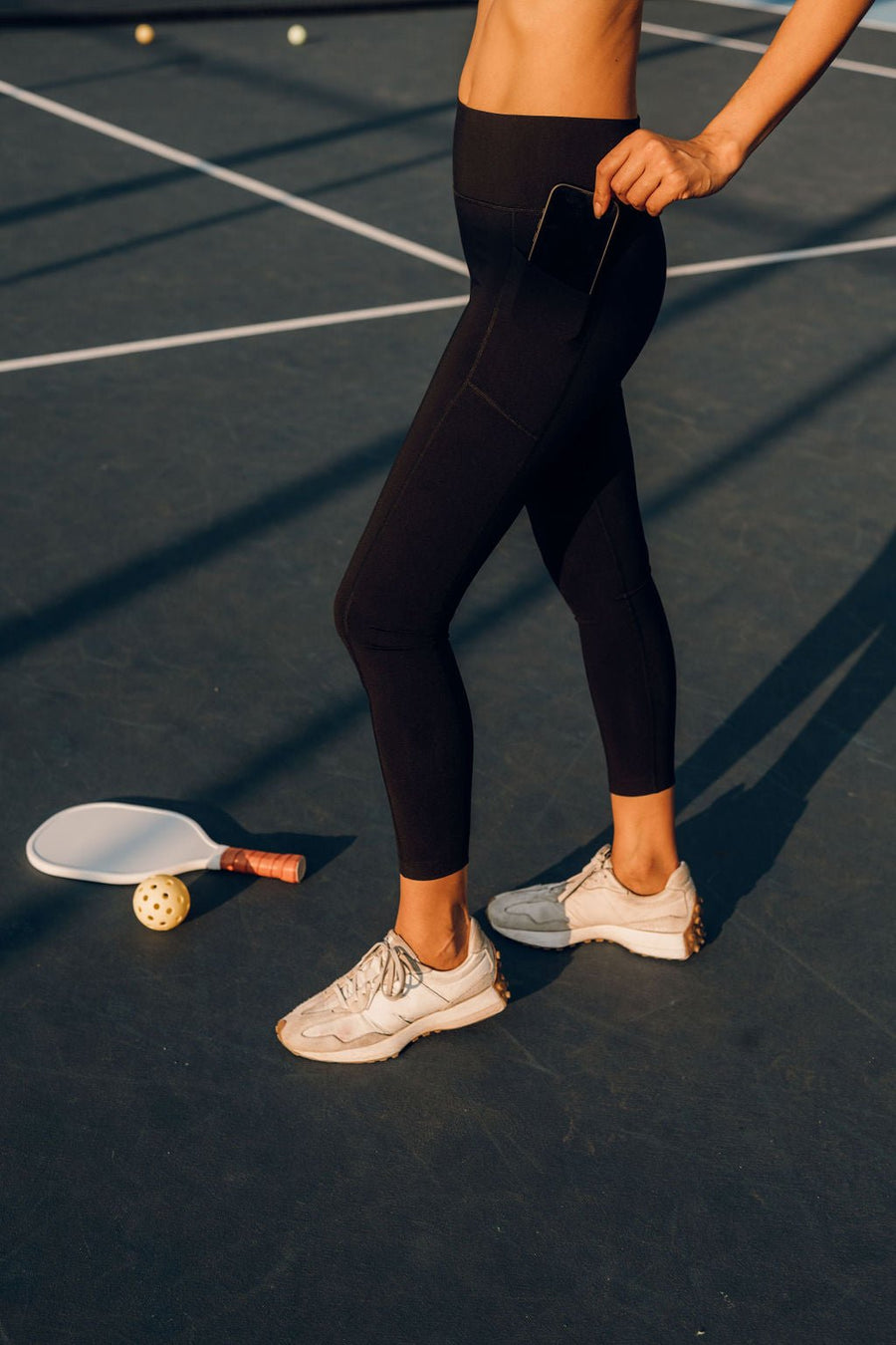 Reprise Activewear Fusion Leggings (Pockets) - plus size garment, product view