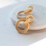 Sela Designs Ivory Hali Earrings - handcrafted earrings