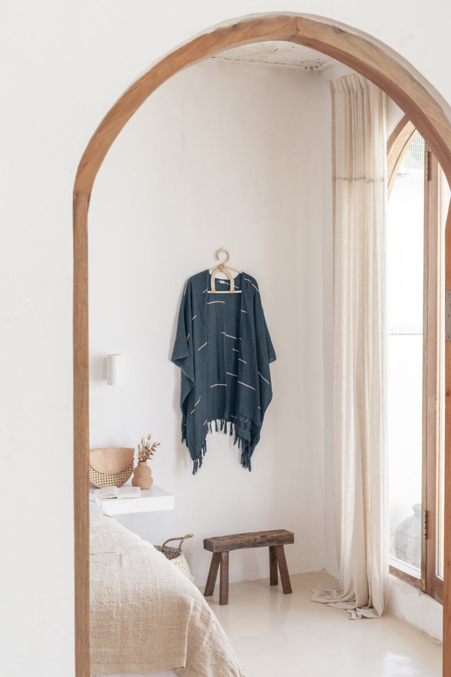 Village Thrive Lines Kimono - plus size garment, product view