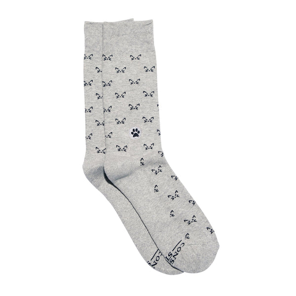 Conscious Step Socks that Save Cats - handcrafted socks