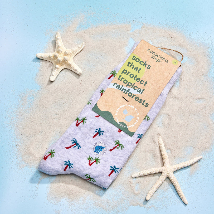 Conscious Step Socks That Protect Tropical Rainforests - handcrafted socks
