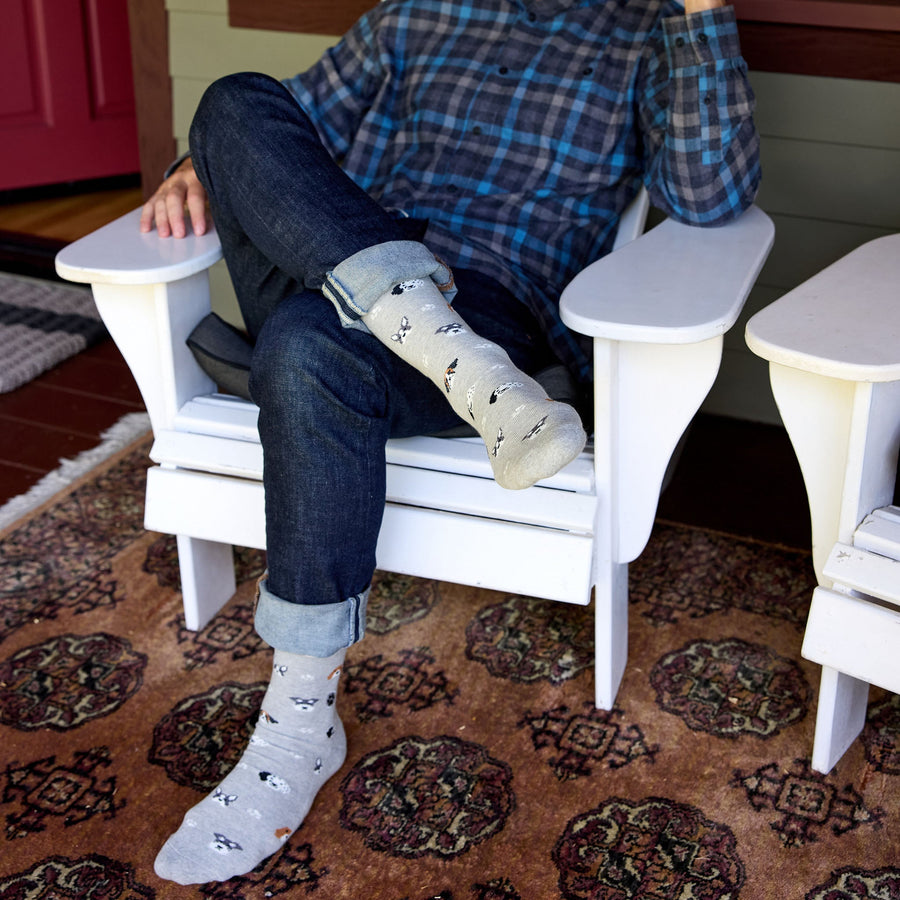 Conscious Step Socks that Save Dogs - handcrafted socks