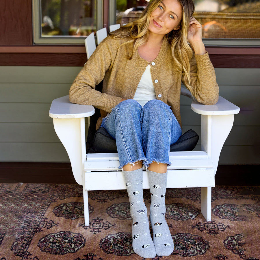 Conscious Step Socks that Save Dogs - handcrafted socks