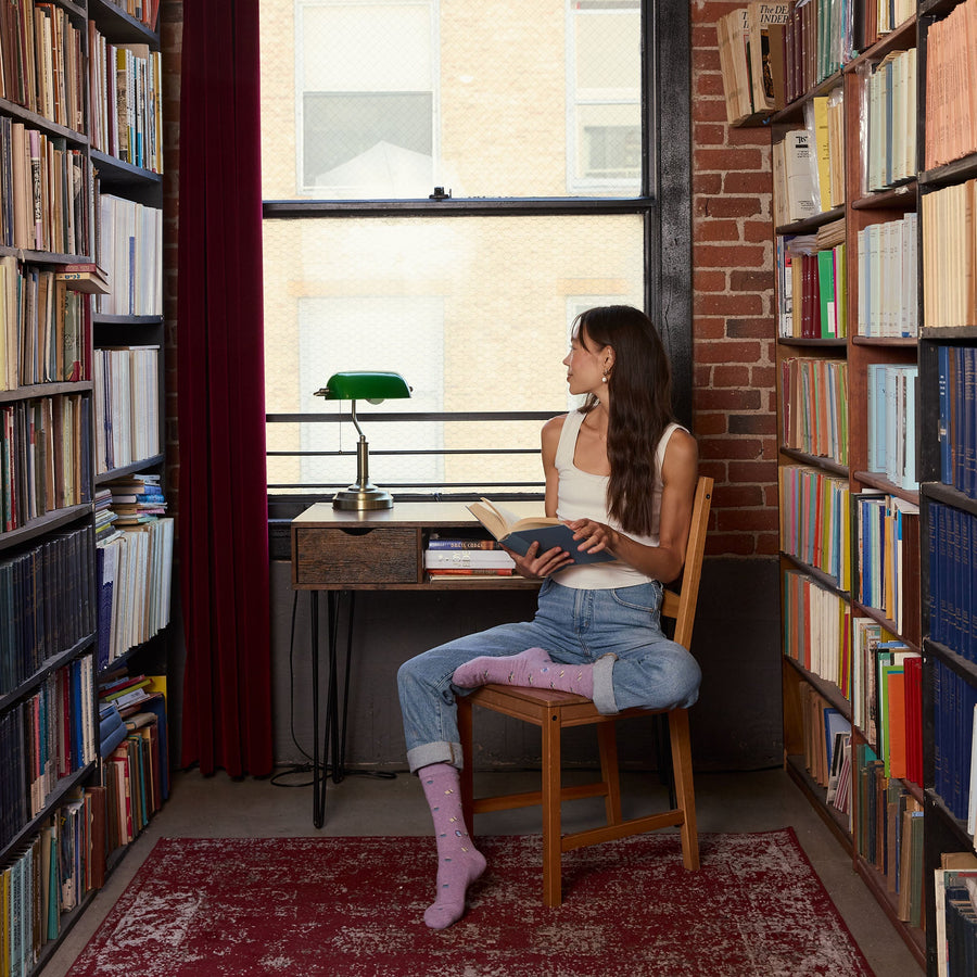 Conscious Step Socks that Give Books - handcrafted socks