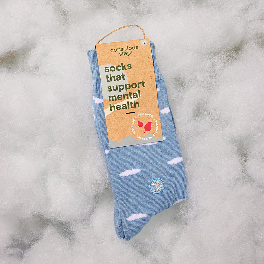 Conscious Step Socks that Support Mental Health - handcrafted socks