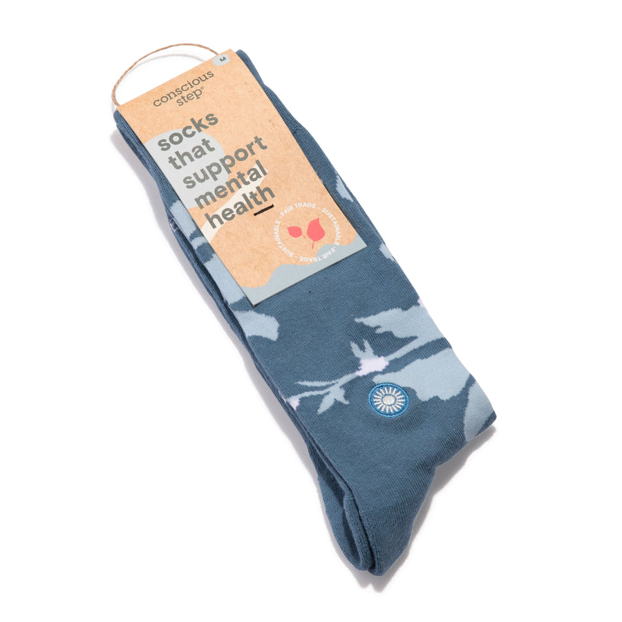 Conscious Step Socks that Support Mental Health - handcrafted socks