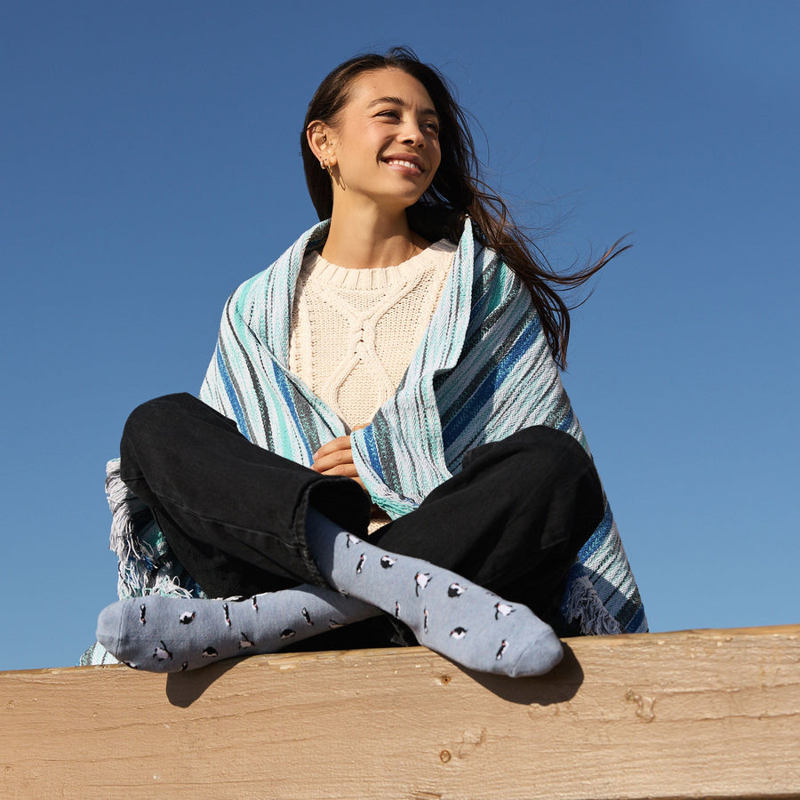 Conscious Step Socks that Protect Penguins - handcrafted socks