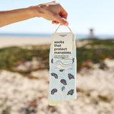 Conscious Step Socks that Protect Manatees - handcrafted socks
