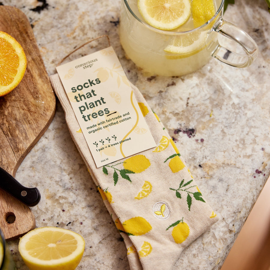 Conscious Step Socks that Plant Trees - handcrafted socks