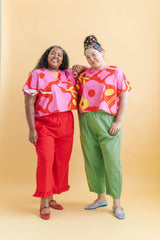 Nettle Studios Tee in Petal Pop - plus size tee, product view
