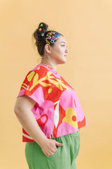 Nettle Studios Tee in Petal Pop - plus size tee, product view