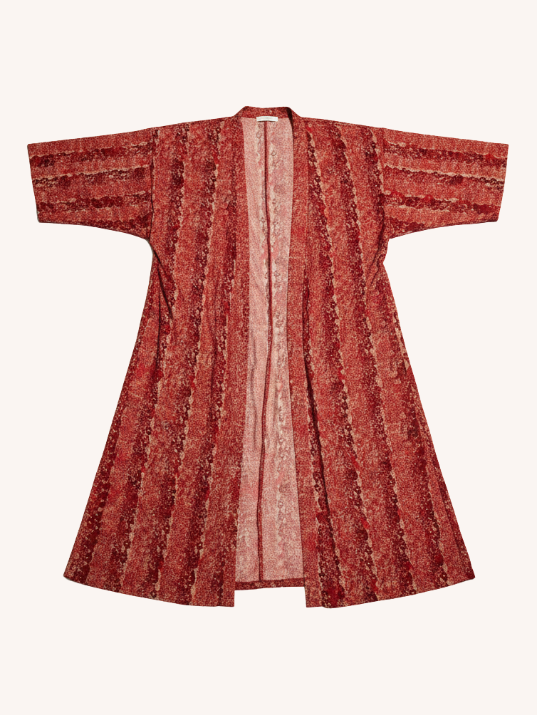 Nomads Swimwear Sunset Kimono II in Iguana - size inclusive swimwear on size inclusive model, front view