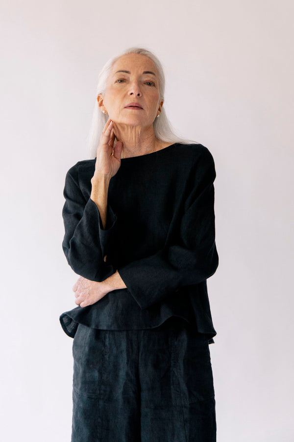 Opal Top - Linen
