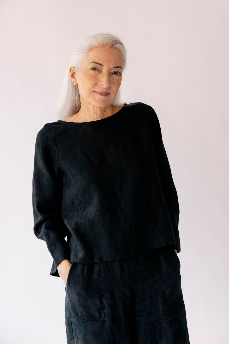Opal Top - Linen