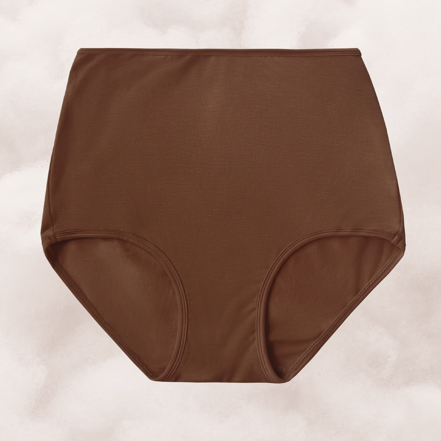 PROCLAIM Organic Cotton High-Rise Brief - inclusive underwear, product view