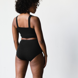 PROCLAIM Organic Cotton Square Neck Bralette - inclusive bralette, back view