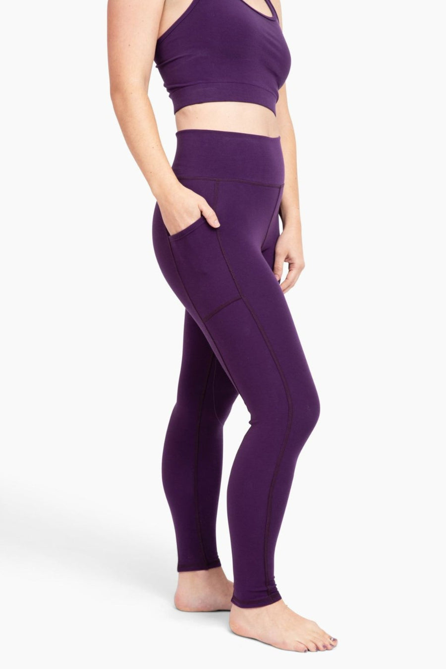 Reprise Activewear Sage (Pocket) Legging - plus size garment, product view
