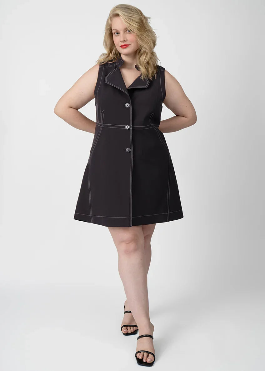 Layering Vest - Jet Black