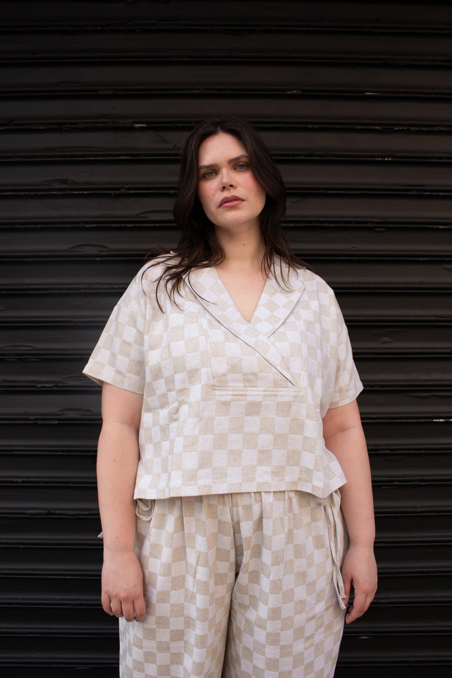 WILLIE TOP- LINEN