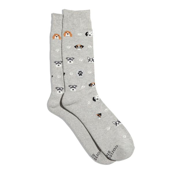 Conscious Step Socks that Save Dogs - handcrafted socks