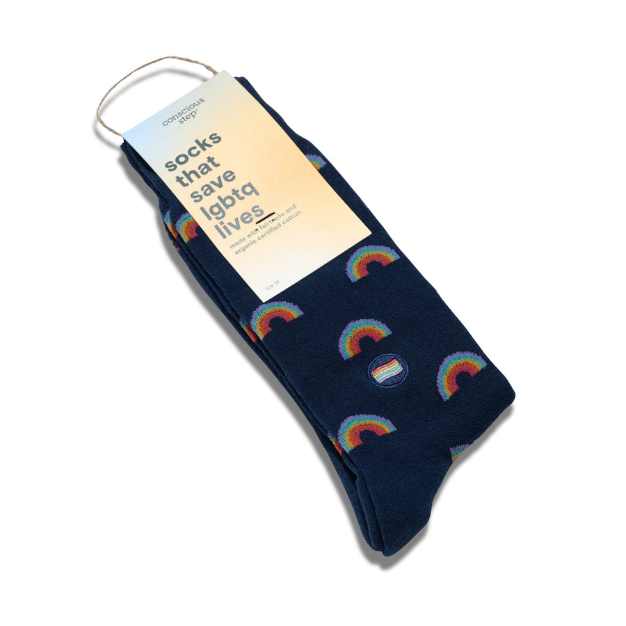 Conscious Step Socks that Save LGBTQ Lives - handcrafted socks
