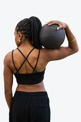 Reprise Activewear Stratos Bra - plus size garment, product view