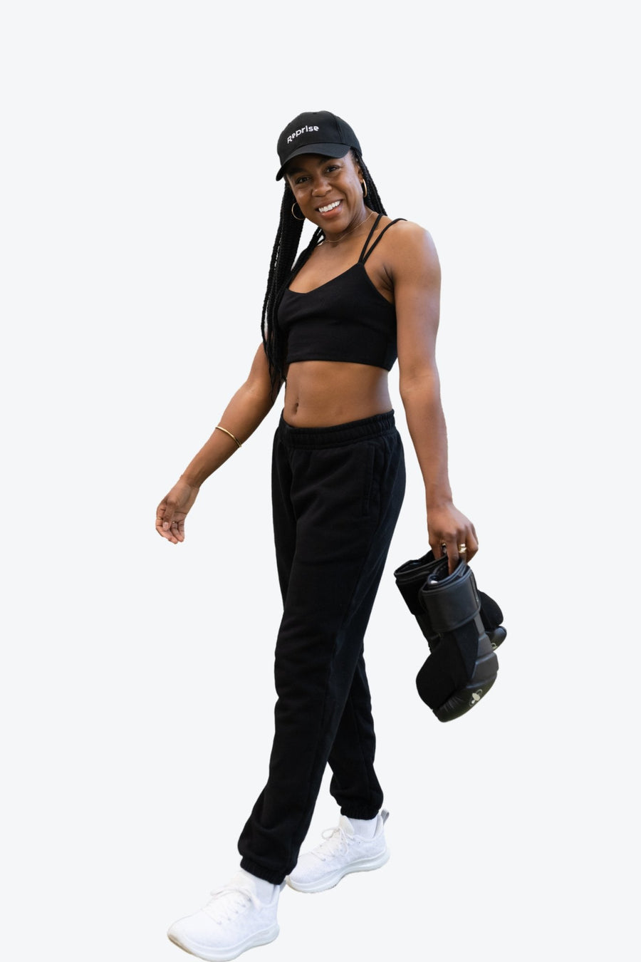 Reprise Activewear Stratos Bra - plus size garment, product view