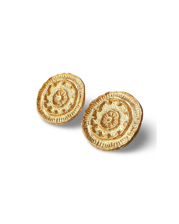 BEEJ MANDALA Post Earrings