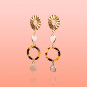 Catalina Jade + Sunstone Dangles